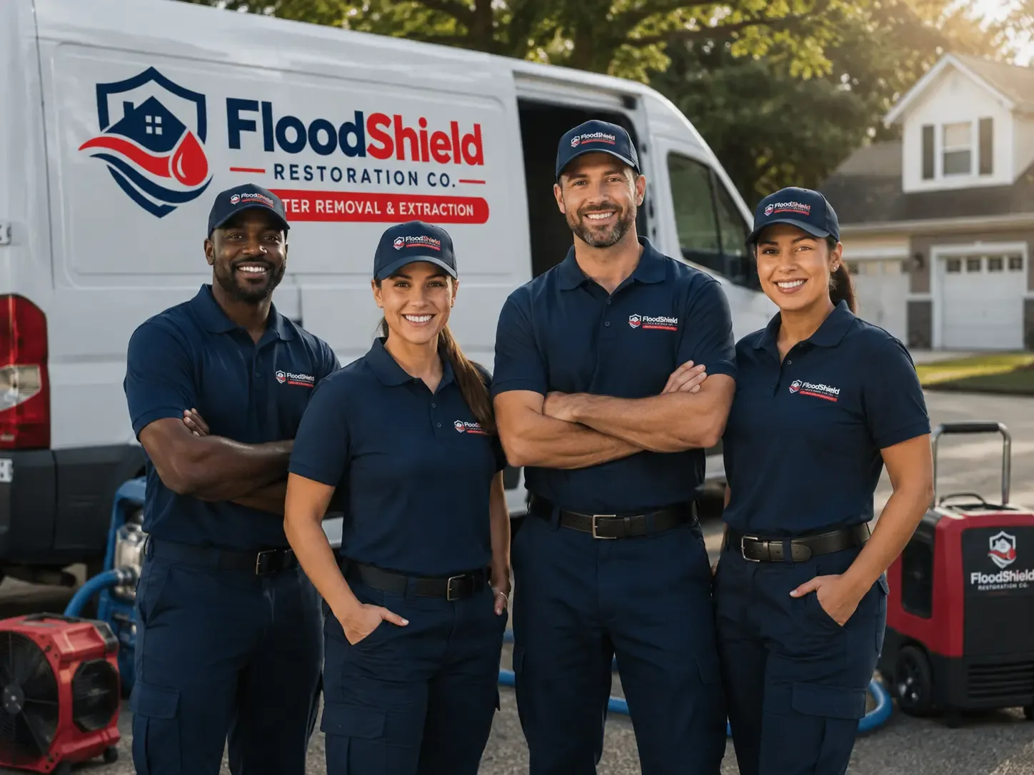 Flood Damage Restoration company in Nice, CA