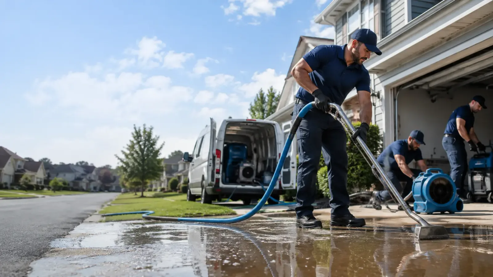 Flood Damage Restoration in Nice, CA
